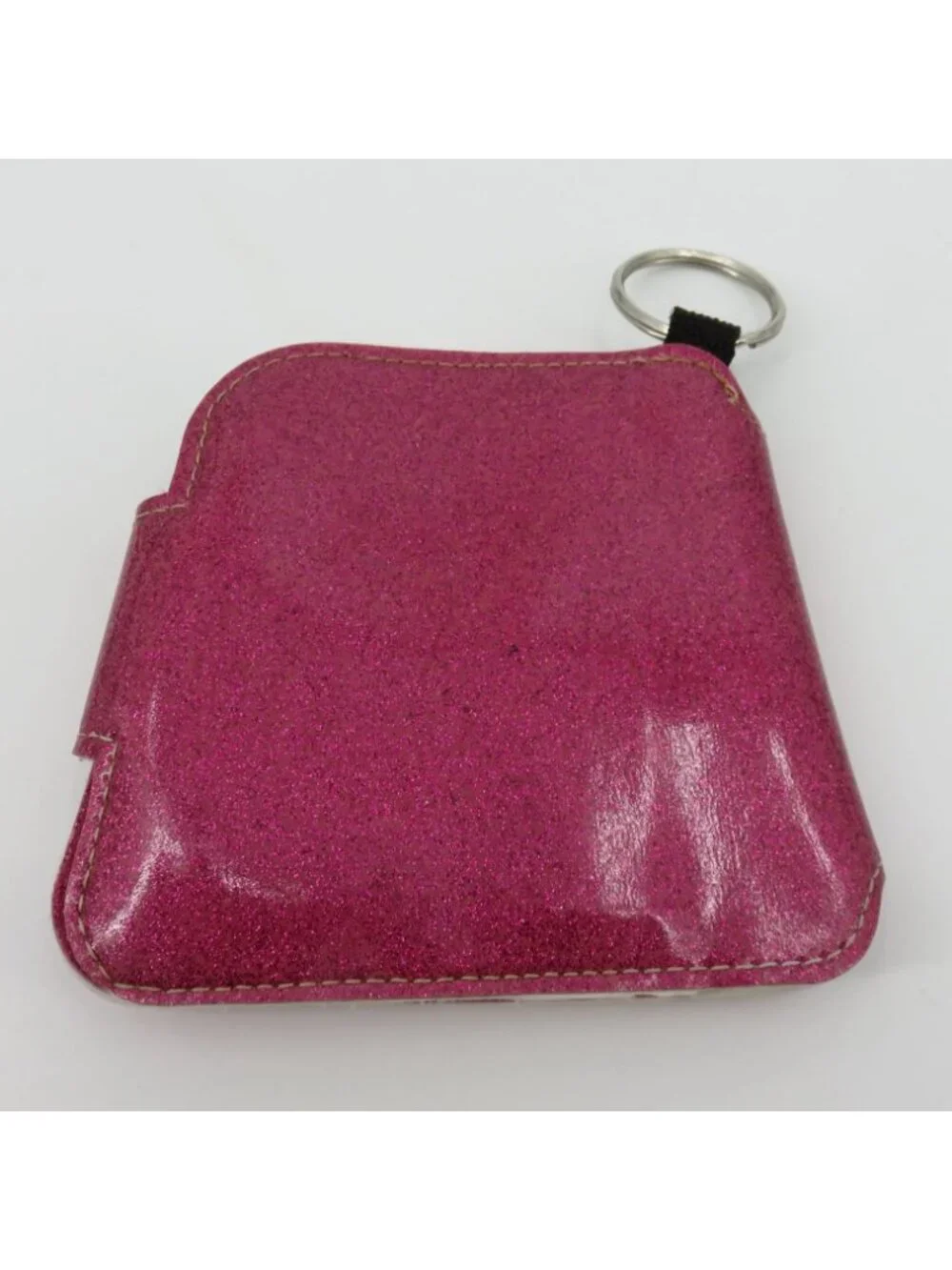 Y2K Paul Frank Pink Glitter Cupcake Sweet Treat Bifold Wallet Key Ring Cute VTG